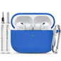 Ljusmicker for AirPods 4 Case 2024 with Cleaner Kit,Milk Tea