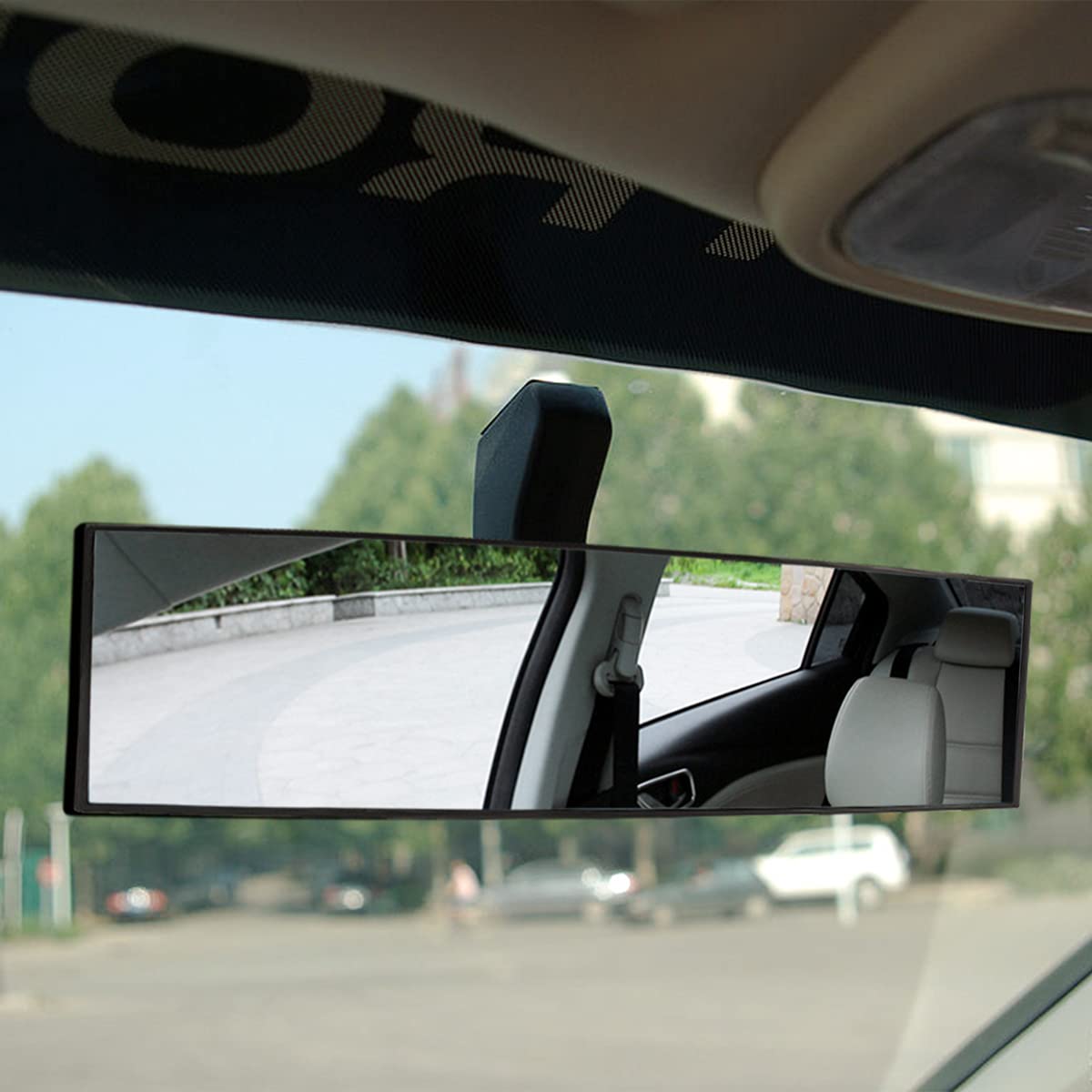 8sanlione 360-Degree Adjustable Car Rearview Mirror
