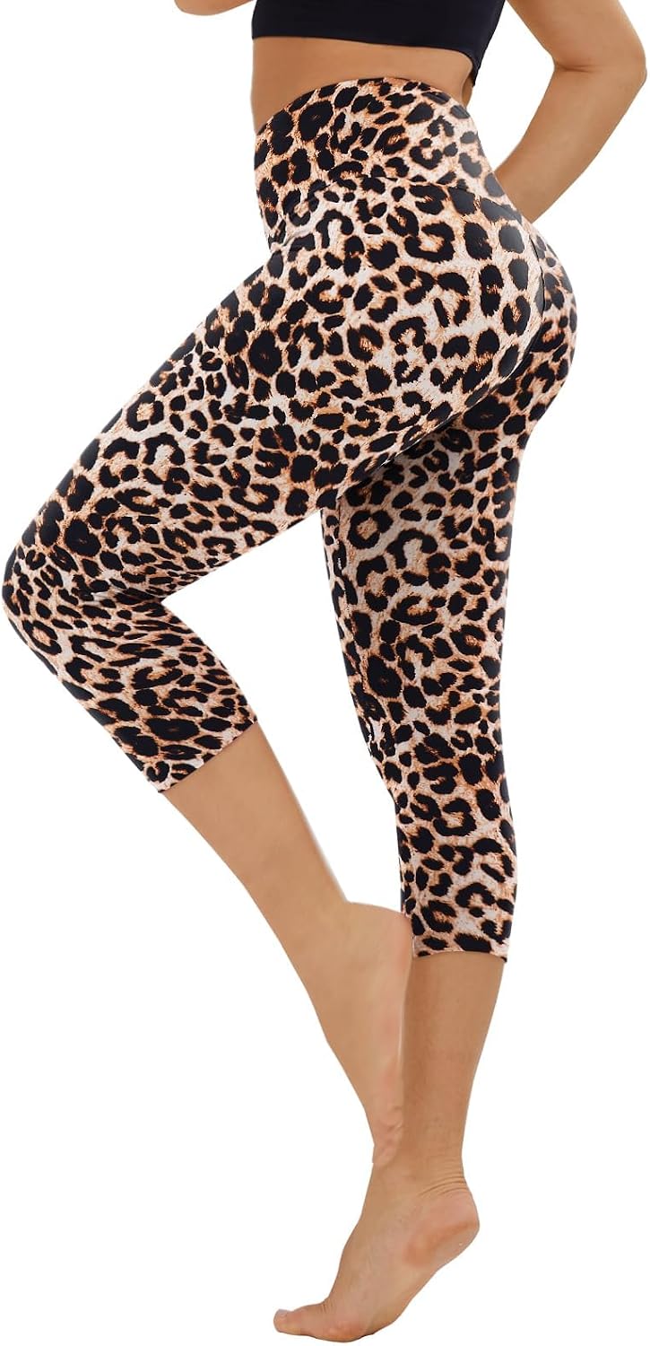 TNNZEET High Waisted Leggings for Women - No See Through Tummy Control Cycling Workout Yoga Pants with Pockets Reg & Plus