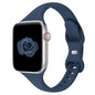 Thin Slim Band Compatible with Apple Watch 38mm 40mm 41mm 42mm 44mm 45mm 46mm 49mm, Replacement Silicone Sport Strap for iWatch Series 11/10/9/8/7/6/5/4/3/2/1 Ultra SE Women Men, Light Blush