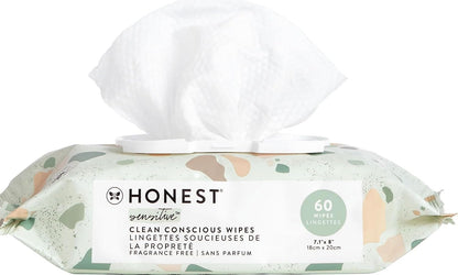 The Honest Company Multi-Use Baby Wipes, Pattern Play, 720 Count