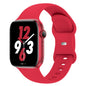 Sport Band Compatible with Apple Watch 38mm 40mm 41mm 42mm 44mm 45mm 46mm 49mm, Replacement Soft Silicone Strap Wristbands for iWatch Series 11/10/9/8/7/6/5/4/3/2/1 Ultra SE Women Men, Space Gray