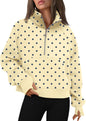 AUTOMET Womens Sweatshirts Half Zip Fleece Pullover Fall Outfits