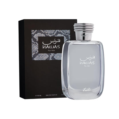 RASASI Hawas Atlantis Eau de Parfum for Men, 100ml (3.4 oz) Fresh & Modern Scent Spray