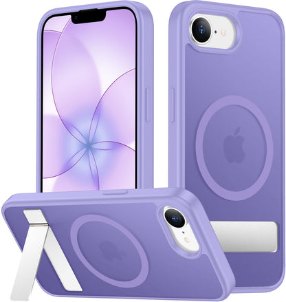 SPIDERCASE Magnetic for iPhone 17 Pro Max Case,with Kickstand,Clear