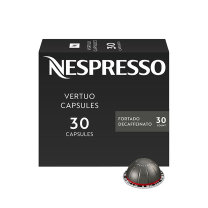 Nespresso Vertuo, Melozio Decaffeinato, 30-Count Espresso Pods