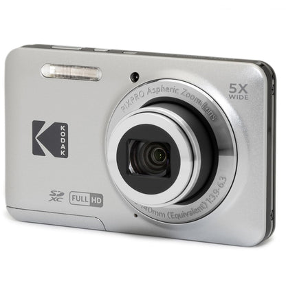 KODAK PIXPRO FZ55 16MP Compact Digital Camera, 5X Optical Zoom, Black