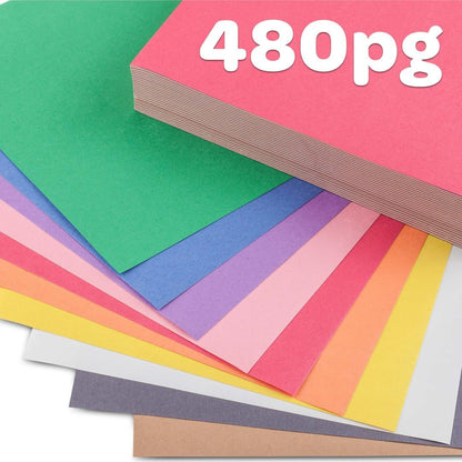 Crayola Construction Paper Bulk Pack (480 Sheets) – 10 Assorted Colors, 9x12, Teacher School Supplies & Classroom Must Haves, Card Making Craft Supplies, Art Paper | 9x12 Construction Paper, Teacher School Supplies & Classroom Must Haves, Card Making Craf