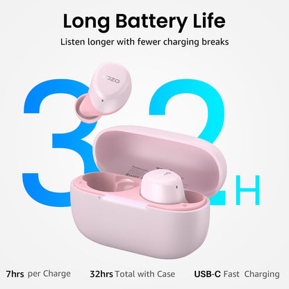 TOZO A1 Wireless Earbuds Bluetooth 5.3 Light Weight in Ear Headphones