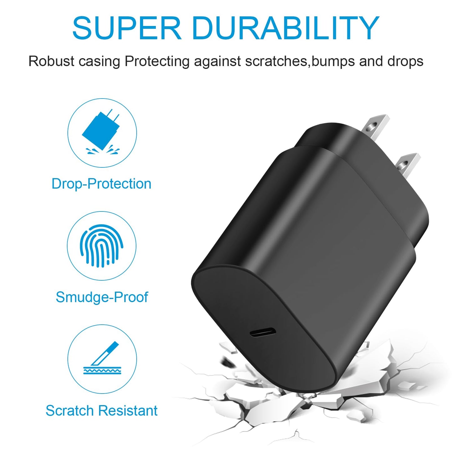 Type C Charger Fast Charging,USB C Charger,25W Samsung Super Fast Charger