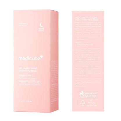medicube Wrapping Mask Collagen - Overnight Peel Off Facial Mask