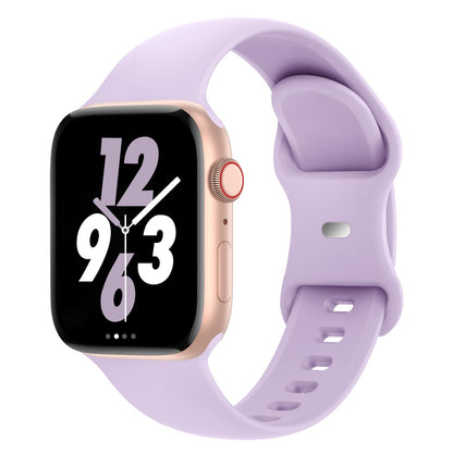 Sport Band Compatible with Apple Watch 38mm 40mm 41mm 42mm 44mm 45mm 46mm 49mm, Replacement Soft Silicone Strap Wristbands for iWatch Series 11/10/9/8/7/6/5/4/3/2/1 Ultra SE Women Men, Space Gray