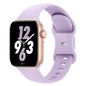 Sport Band Compatible with Apple Watch 38mm 40mm 41mm 42mm 44mm 45mm 46mm 49mm, Replacement Soft Silicone Strap Wristbands for iWatch Series 11/10/9/8/7/6/5/4/3/2/1 Ultra SE Women Men, Space Gray