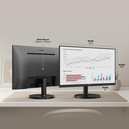 Philips 27 Inch Computer Monitor FHD 180Hz IPS HDR10, 27E2G2200