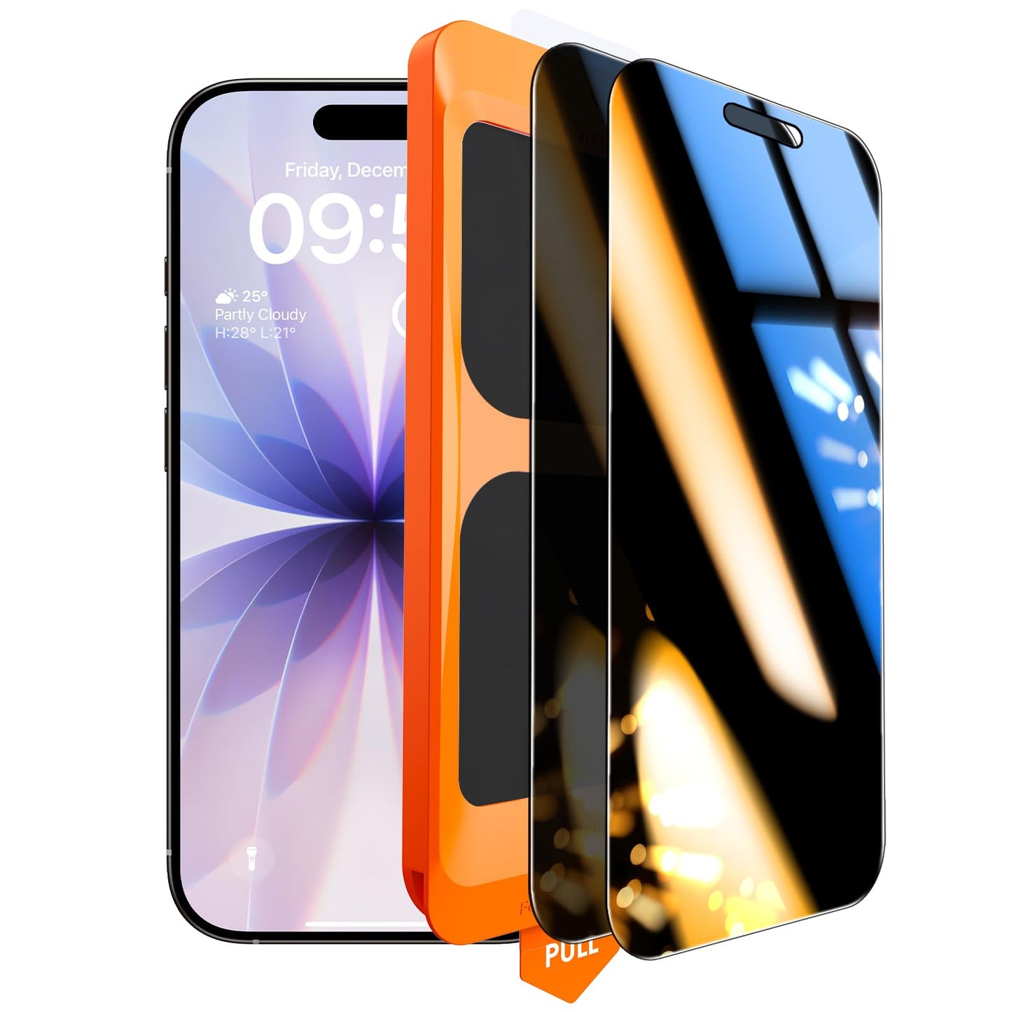 TOCOL for iPhone 17 Pro Max Screen Protector, Clear