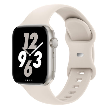 Sport Band Compatible with Apple Watch 38mm 40mm 41mm 42mm 44mm 45mm 46mm 49mm, Replacement Soft Silicone Strap Wristbands for iWatch Series 11/10/9/8/7/6/5/4/3/2/1 Ultra SE Women Men, Space Gray