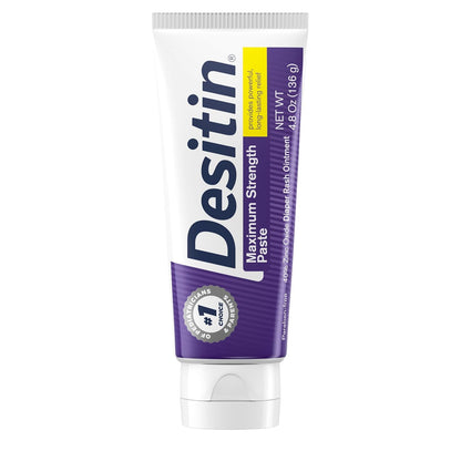 Desitin Maximum Strength Diaper Rash Paste, 40% Zinc Oxide, 4.8 oz
