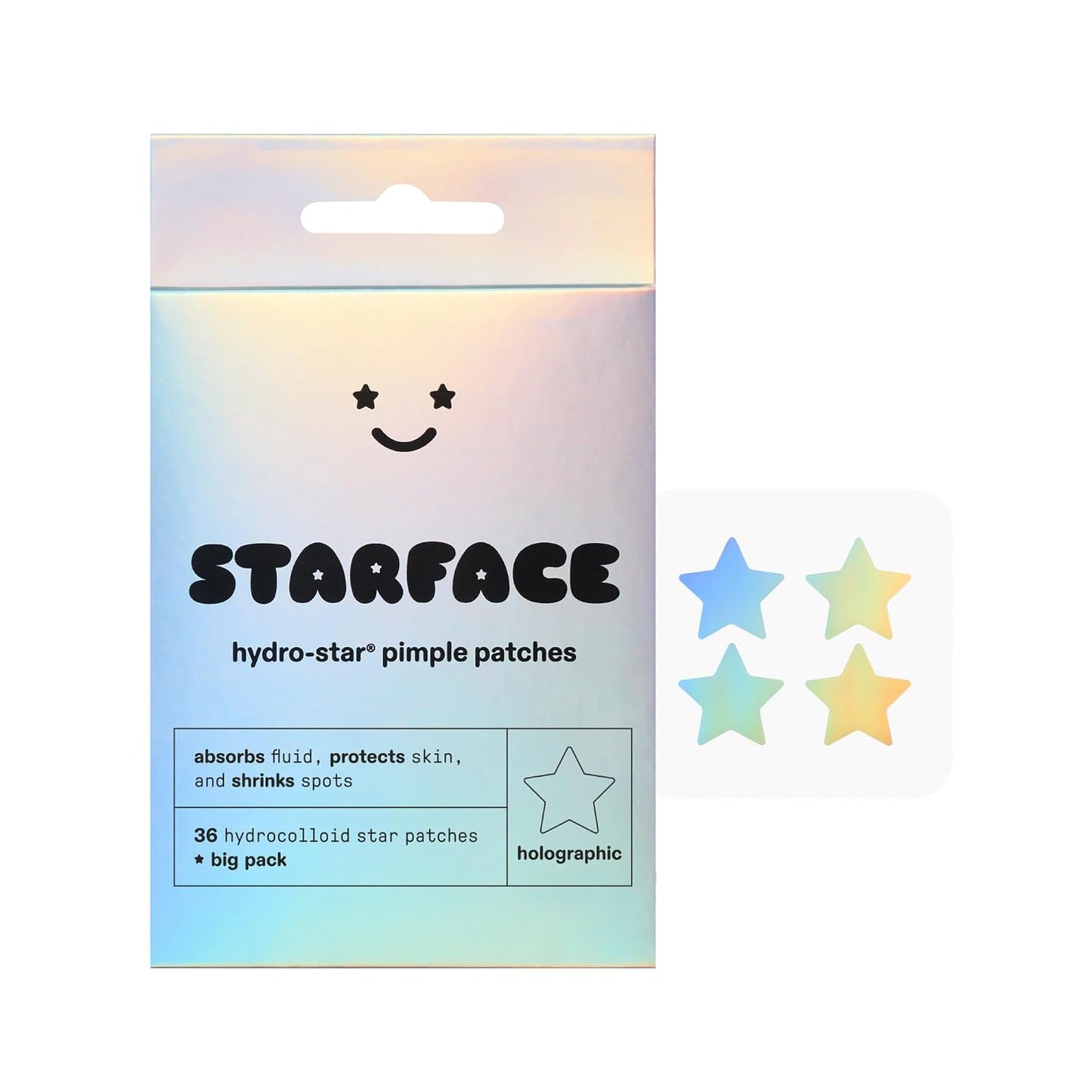 Starface Hydro-Star® Snoopy Red Puffer Hydrocolloid Pimple Patch, 32 ct
