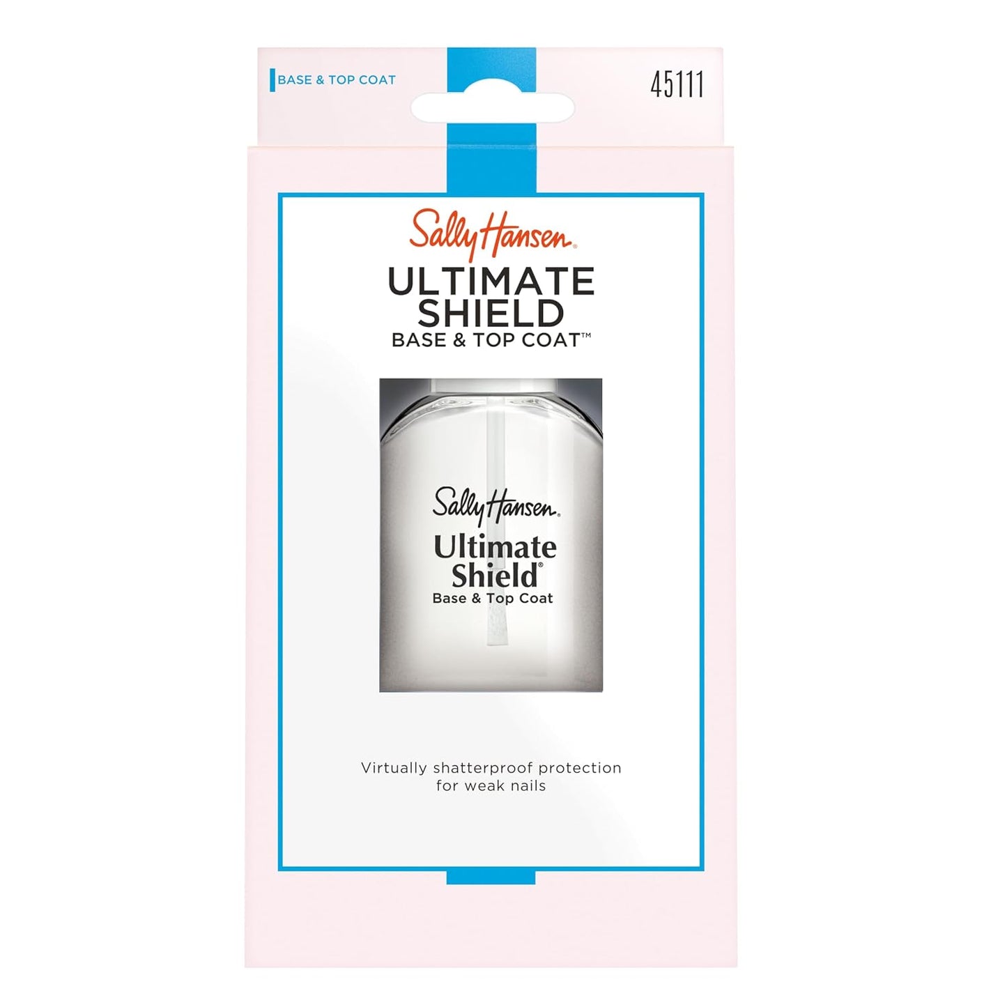 Sally Hansen Advanced Hard as Nails™, Clear Nail Strengthener, Includes Retinol and Nylon, Nourishing
