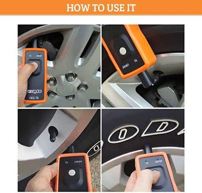 VXDAS TPMS Relearn Tool Only for GM Vehicles (2006-2024 Chevy/Buick/GMC/Opel/Cadillac) Original Sensor with 315/433 MHz, Tire Sensors Pressure Monitor System Reset Tool OEC-T5-2025 Edition