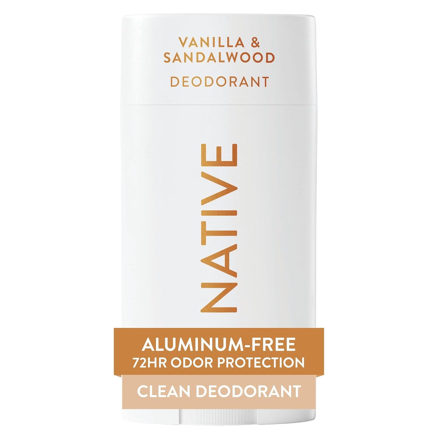Native Deodorant Contains Naturally Derived Ingredients, 72 Hour Odor Control, Deodorant for Women and Men, Aluminum Free, Coconut & Vanilla 2.65oz