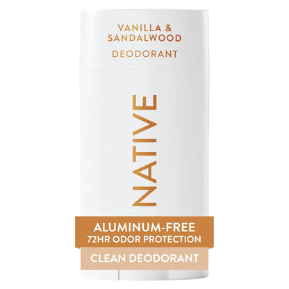 Native Deodorant Contains Naturally Derived Ingredients, 72 Hour Odor Control, Deodorant for Women and Men, Aluminum Free, Coconut & Vanilla 2.65oz