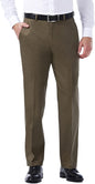 Haggar Men's Classic Fit Premium No Iron Khaki Pant