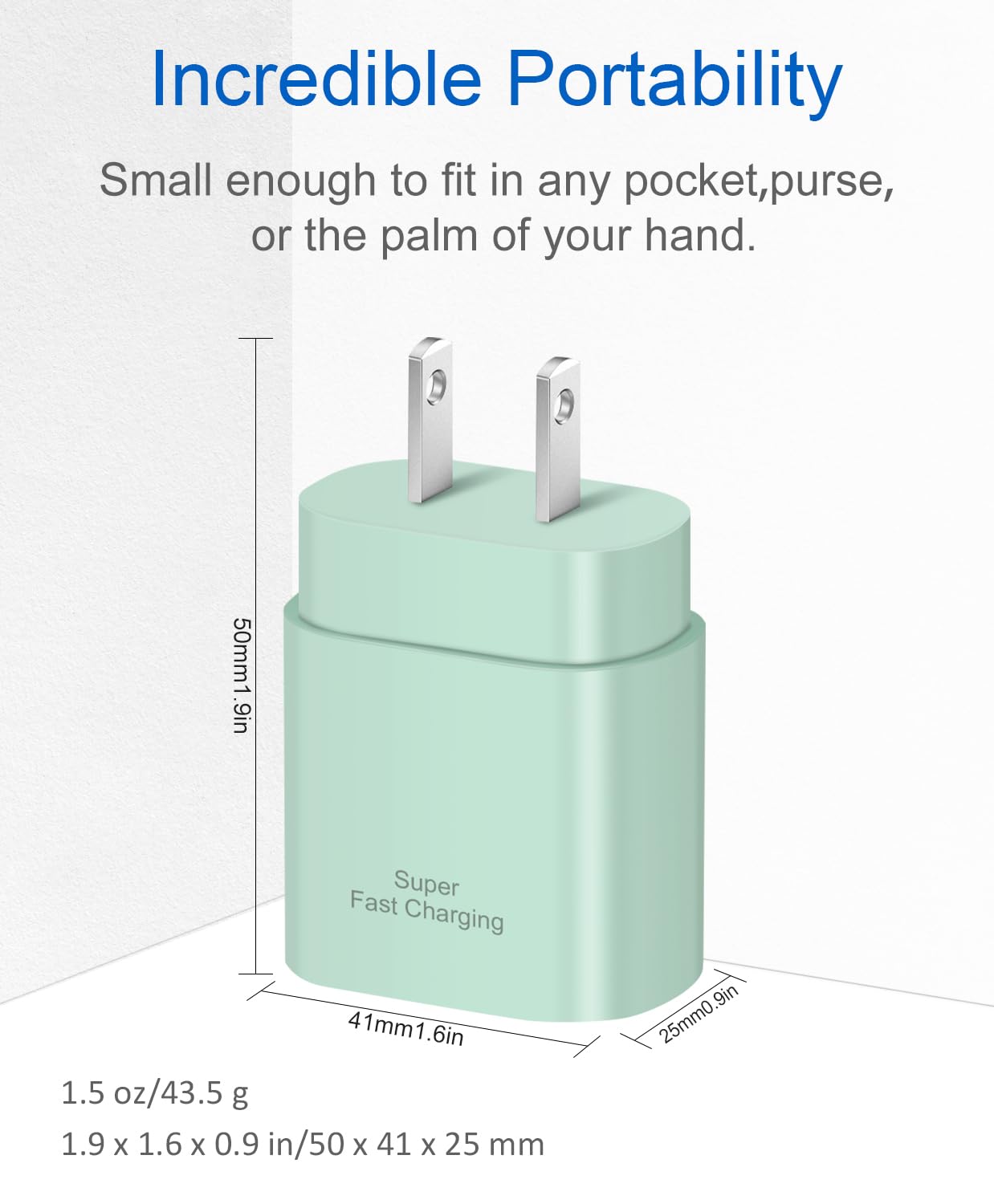 Type C Charger Fast Charging,USB C Charger,25W Samsung Super Fast Charger