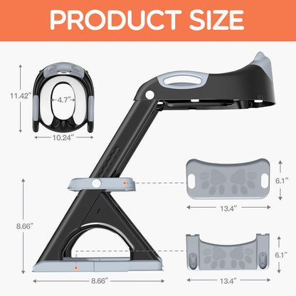 Potty Training Toilet for Toddlers, 2-in-1 Potty Training seat, Anti-Slip