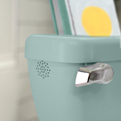 Ingenuity My Size Potty Pro 2-in-1 Potty Training Toilet, Floor Potty with Removable Potty Seat for Standard Toilets, Realistic Flushing Sound, for Toddlers Ages 18+ Months, Up to 50 lb