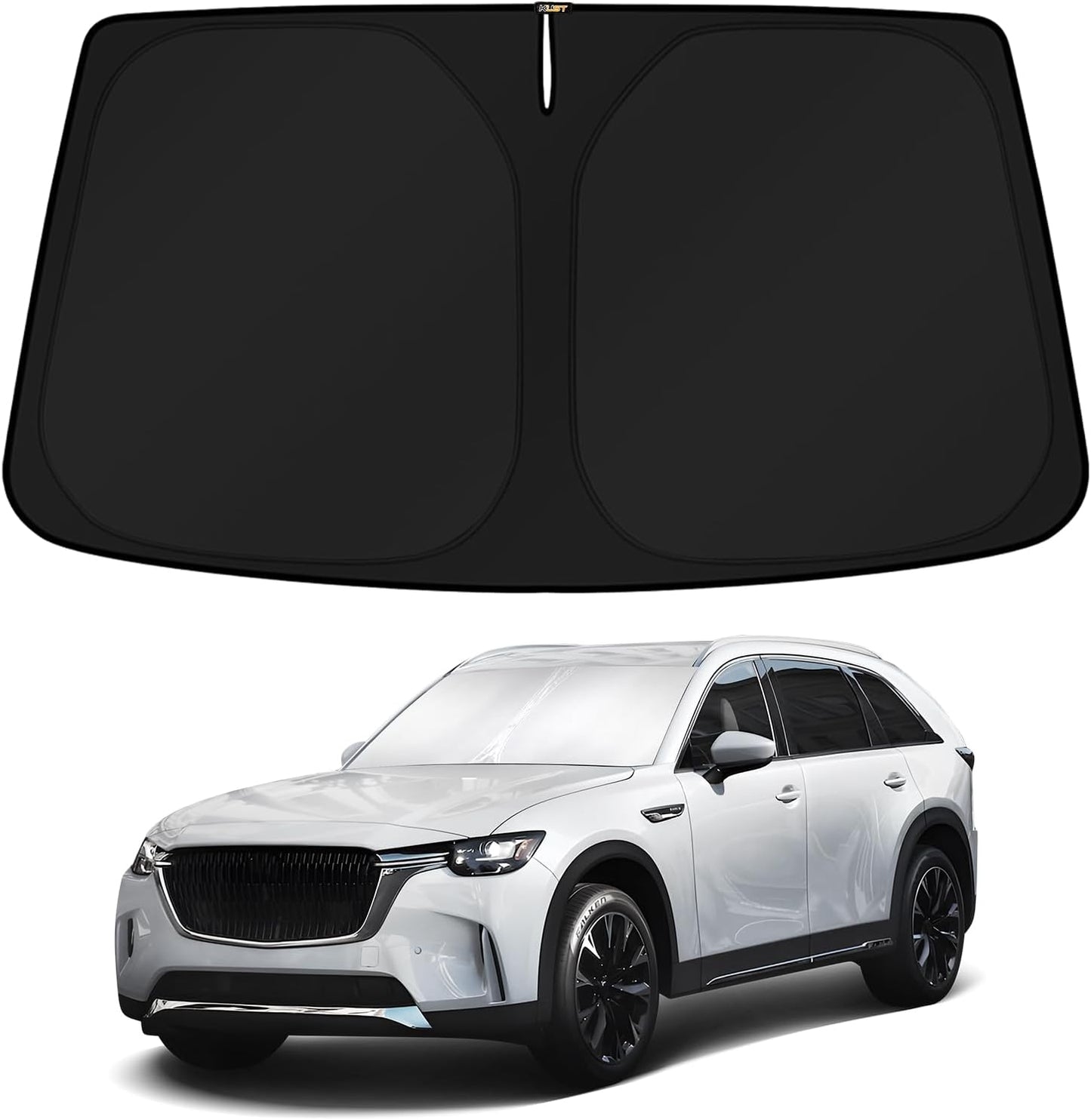 KUST Windshield Sun Shade for 2016 2017 2018 2019 2020 2021 2022 BMW X1 F48 Accessories Custom Fit Sunshade Foldable Window Sun Visor Protector Blocks UV Rays Keep Your Car Cooler