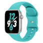 Sport Band Compatible with Apple Watch 38mm 40mm 41mm 42mm 44mm 45mm 46mm 49mm, Replacement Soft Silicone Strap Wristbands for iWatch Series 11/10/9/8/7/6/5/4/3/2/1 Ultra SE Women Men, Space Gray