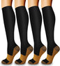 Laite Hebe 4 Pairs-Compression Socks for Women&Men Circulation-Best Support for Nurses,Running,Athletic