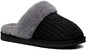 Litfun Fuzzy Slippers for Women Memory Foam Indoor House Shoes