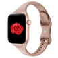 Thin Slim Band Compatible with Apple Watch 38mm 40mm 41mm 42mm 44mm 45mm 46mm 49mm, Replacement Silicone Sport Strap for iWatch Series 11/10/9/8/7/6/5/4/3/2/1 Ultra SE Women Men, Light Blush