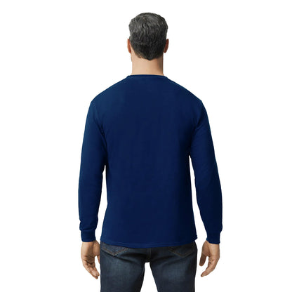 Gildan Adult Heavy Cotton Long Sleeve T-Shirt, Style G5400, 2-Pack