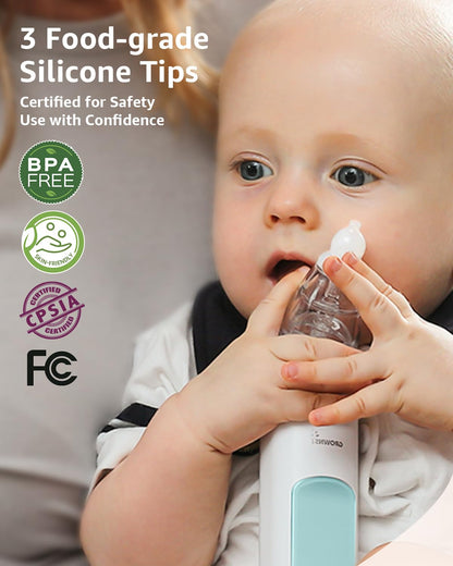 GROWNSY Nasal Aspirator for Baby, Electric Nose Sucker, Powerful Suction