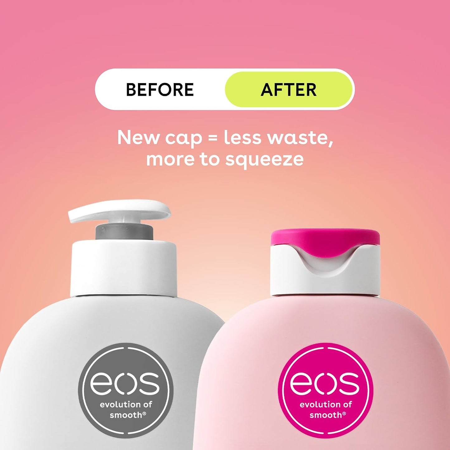 eos Shea Better 24H Moisture Body Lotion- Jasmine Peach, 16 fl oz