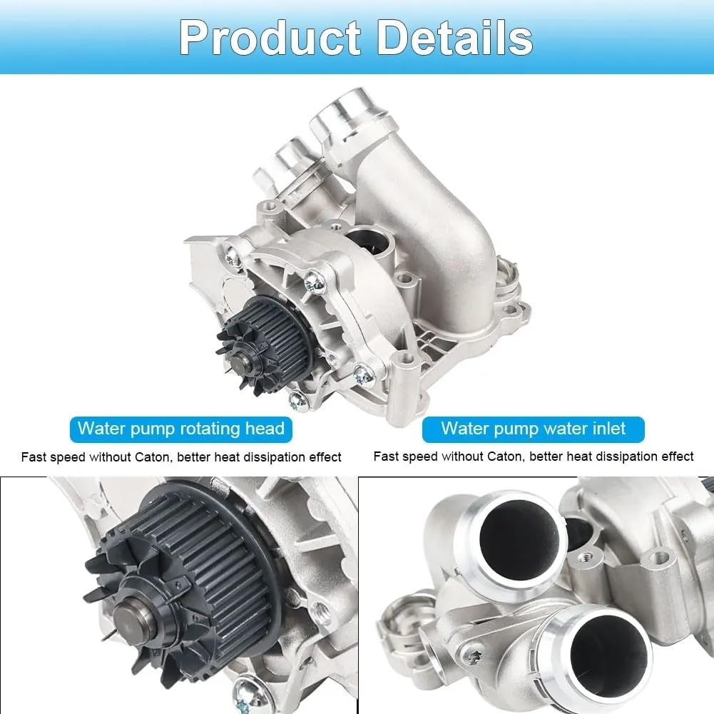 Water Pumps Auxiliary Pump For VW Automobile Engine Electronic Water Pump 06H121026AB 06H121026AG 06H121026AF 06H121026B 06H121026BA 06H121026BE