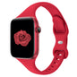 Thin Slim Band Compatible with Apple Watch 38mm 40mm 41mm 42mm 44mm 45mm 46mm 49mm, Replacement Silicone Sport Strap for iWatch Series 11/10/9/8/7/6/5/4/3/2/1 Ultra SE Women Men, Light Blush
