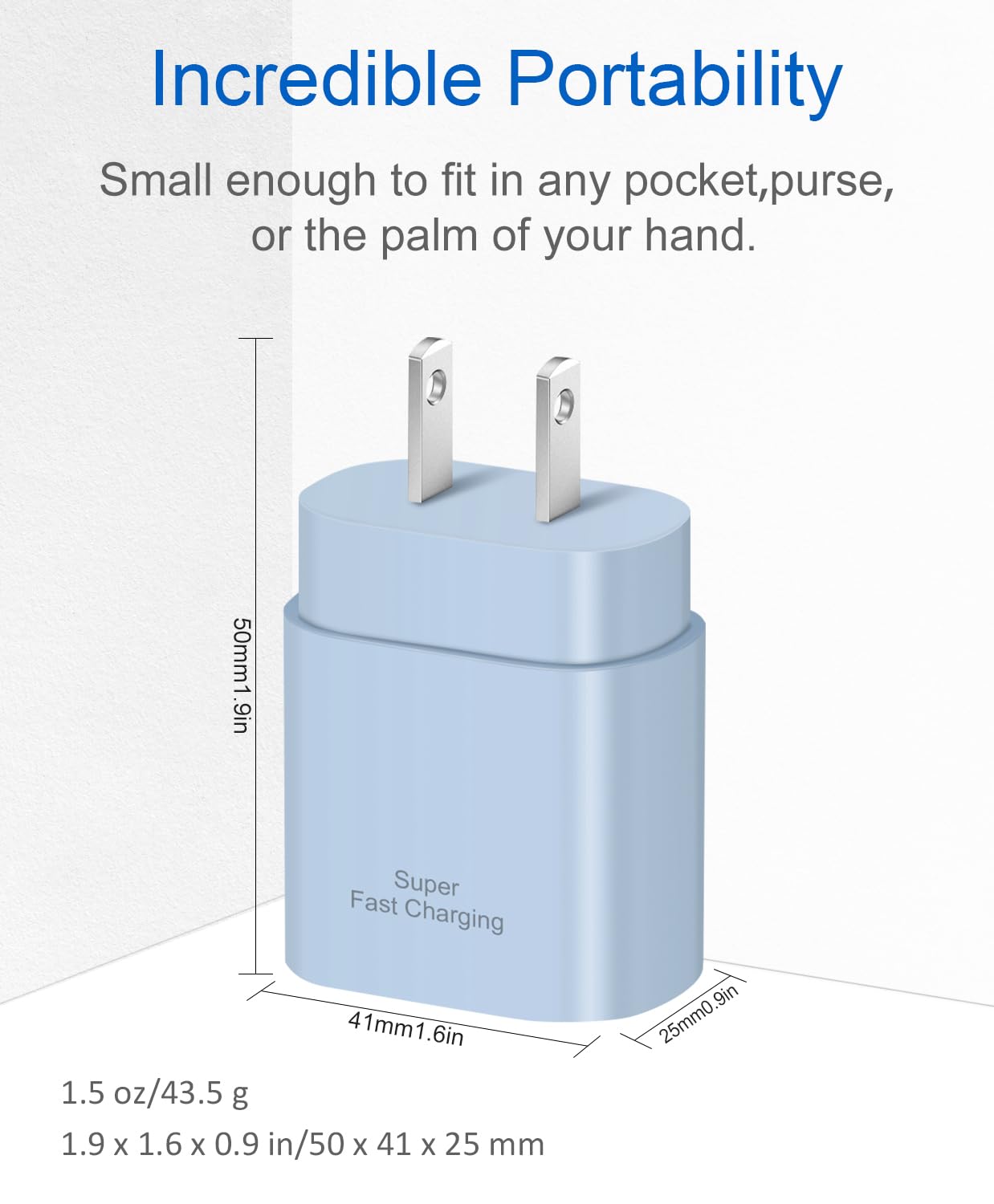Type C Charger Fast Charging,USB C Charger,25W Samsung Super Fast Charger