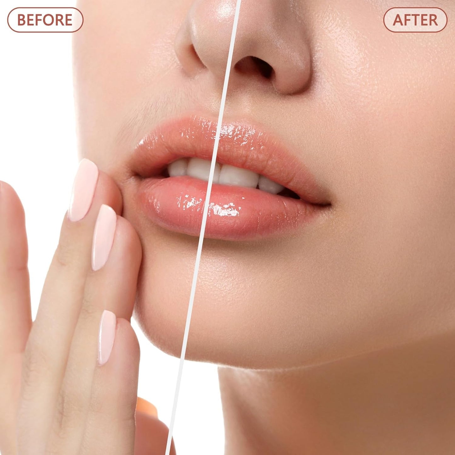 Facial Hair Remover for Women - as Seen on TV Painless Face Shaver - Electric Hair Removal Device for Face Lips Peach Fuzz with Light (White)