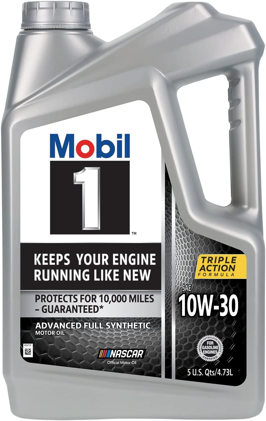 Mobil 1 European Car Formula Full Synthetic Motor Oil 0W-40, 5 Quart