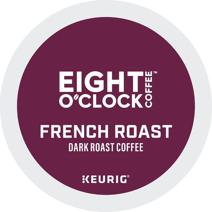 Eight O'Clock Coffee Hazelnut, Single-Serve Keurig K-Cup Pods, Flavored Medium Roast Coffee Pods, 96 Count