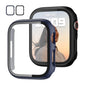 JZK Screen Protector Case for Apple Watch Series 11/10 42mm,Purple+Clear