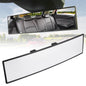 JOYTUTUS Rear View Mirror, Universal 12 Inch Panoramic Convex Rearview Interior Clip-on Wide Angle Mirror to Reduce Blind Spot Effectively for Car SUV Trucks - Blue
