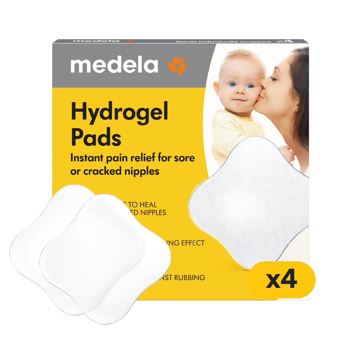 Medela Nipple Rescue Kit, Purelan Lanolin Nipple Cream 7g + 2 Hydrogel Pads