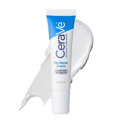 CeraVe Eye Repair Cream, Under Eye Cream for Puffiness and Bags, 0.5oz