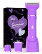 Risina 2-in-1 Bikini Trimmer for Women, Women's Electric Razor, Face Shaver