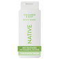 Native Clean Body Wash, Gentle & pH-balanced for Sensitive Skin, 24-Hr Freshness for Women & Men, Vegan & Cruelty-Free, Free of Sulfates, Parabens & Phthalates, Cashmere & Rain, 18 fl oz